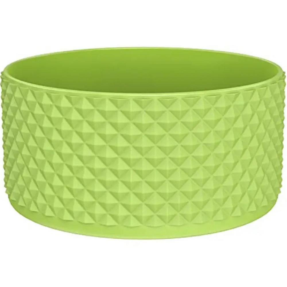 Silicone Bright Green Textured Bumper Boot Cover For Tumblers